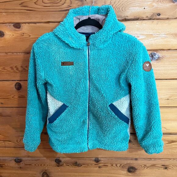 Obermeyer Kids Blue Unisex Shay sherpa Jacket XL - Picture 1 of 8